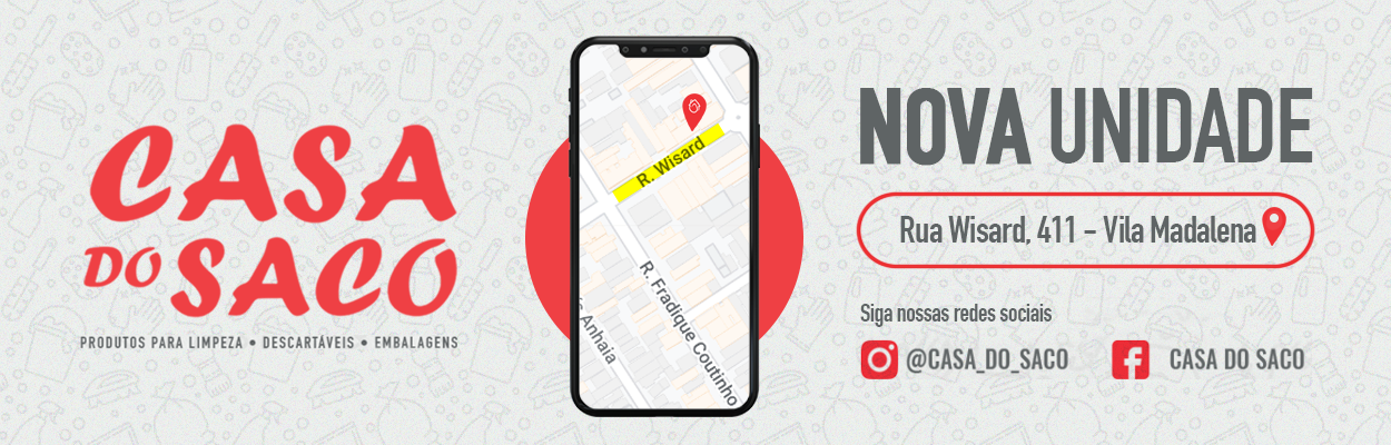 Banner no topo da página lojas