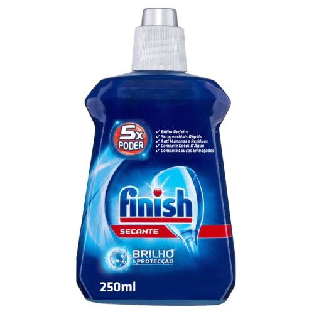 SECADOR E ABRILHANTADOR LIQUIDO 250ML FINISH