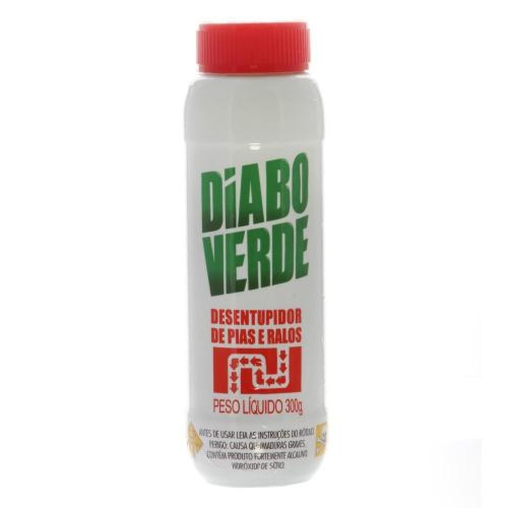 DESENTUPIDOR PO 300G DIABO VERDE