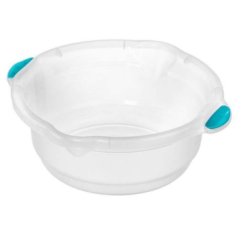 BACIA PLASTICO CRISTAL 27,5L SANREMO REF230