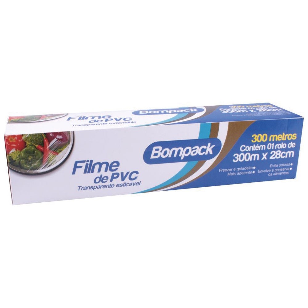 REFIL FILME PVC 280 X 300M BOMPACK