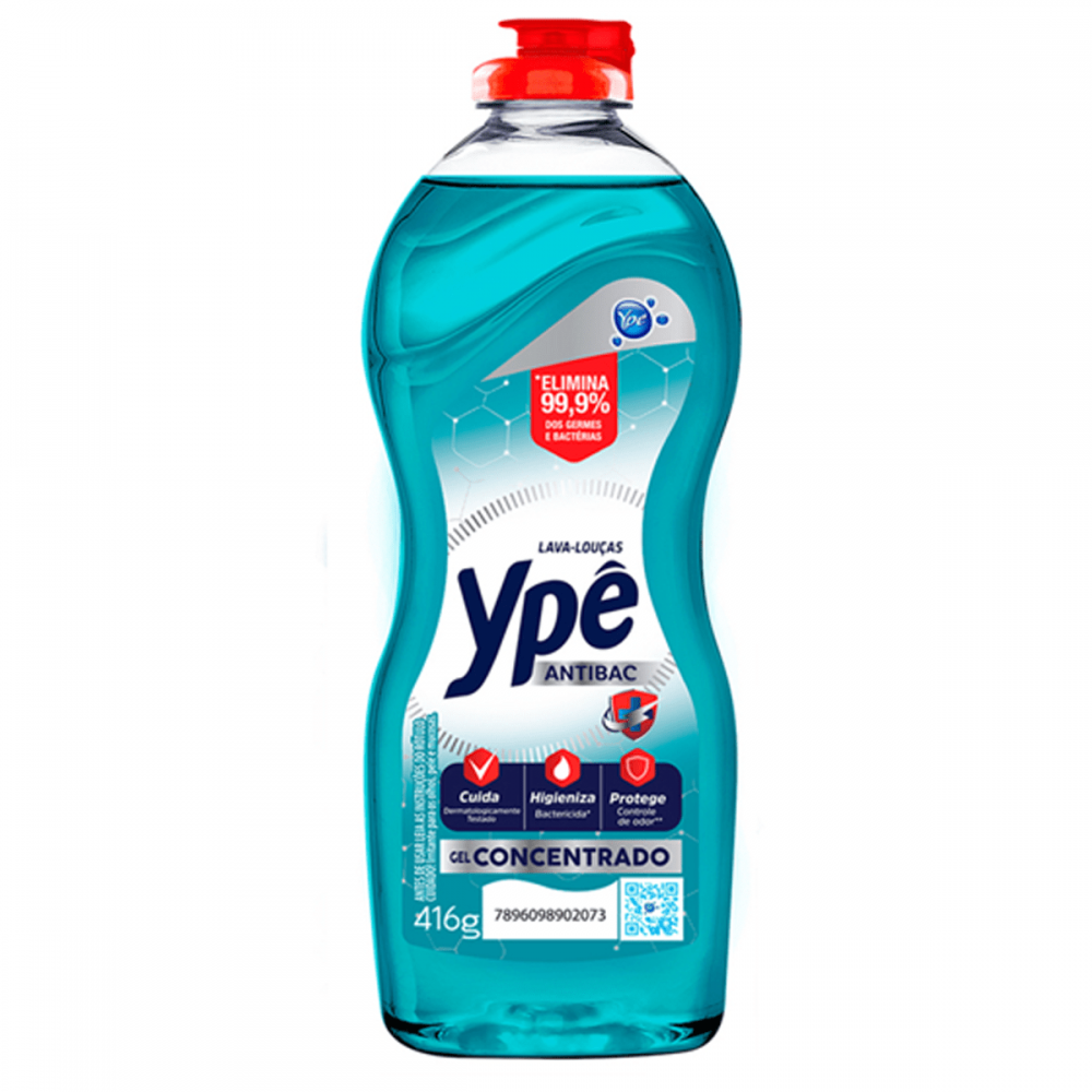 DETERGENTE CONCENTRADO ANTIBAC 406G YPE