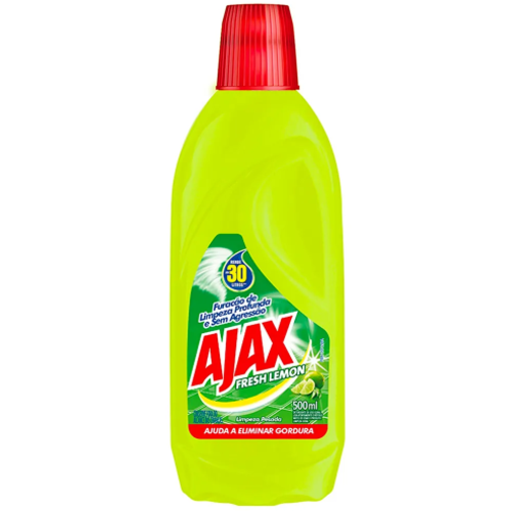 LIMPADOR FRESH LEMON VERDE 500ML AJAX