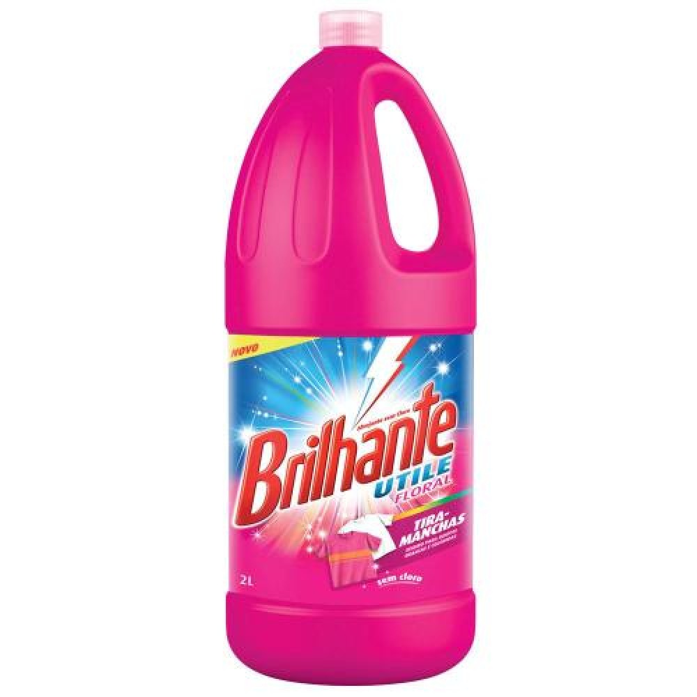 ALVEJANTE S/ CLORO UTILE FLORAL ROSA 2LT BRILHANTE