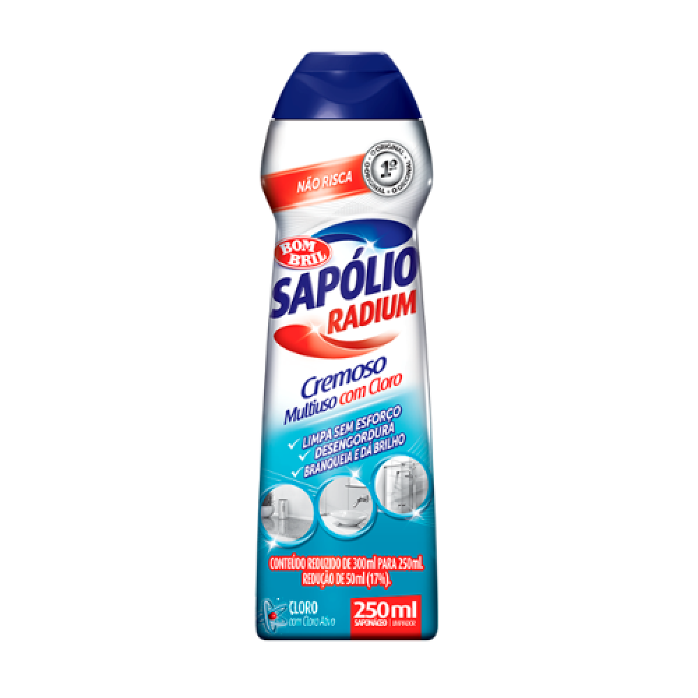 SAPOLIO CREMOSO CLORO 250ML RADIUM