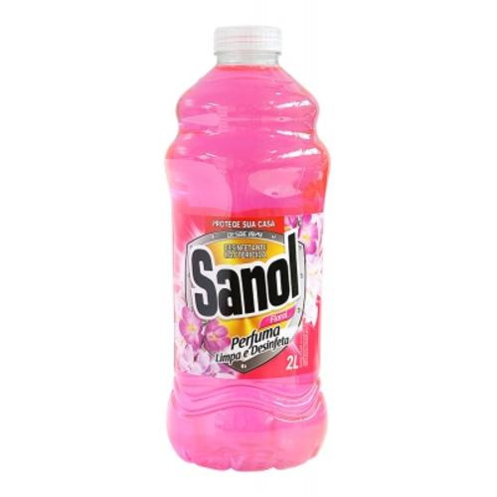 DESINFETANTE  FLORAL 2L SANOL