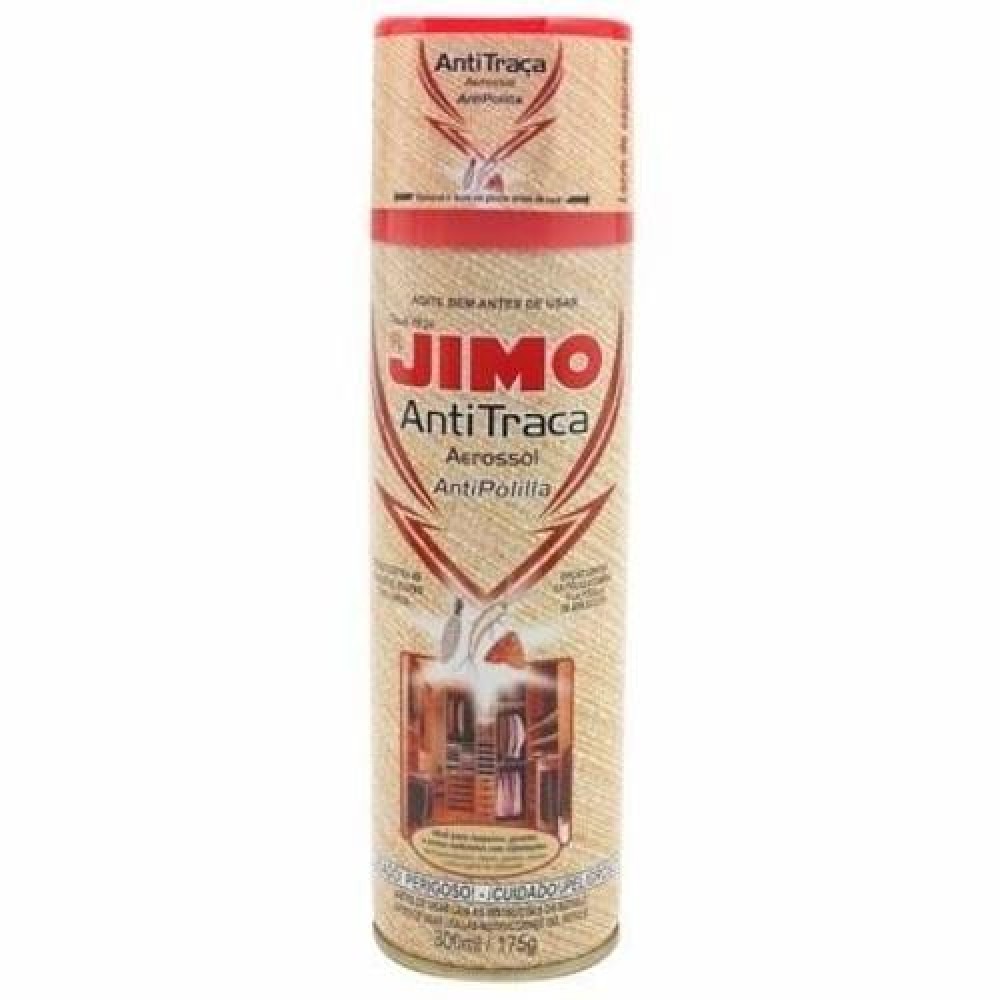 INSETICIDA ANTI TRAÇA AEROSOL 300ML JIMO