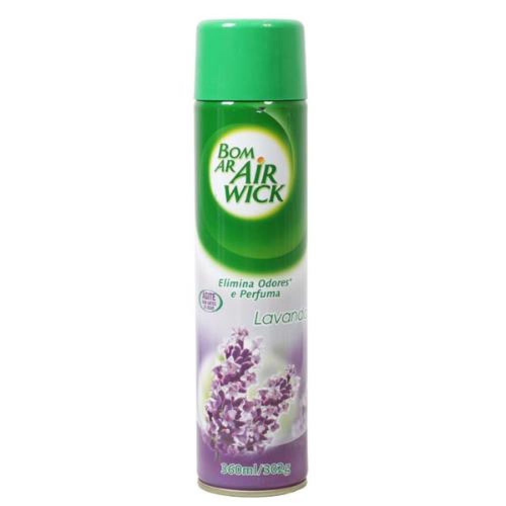 DESODORIZANTE AEROSOL LAVANDA 360ML BOM AR