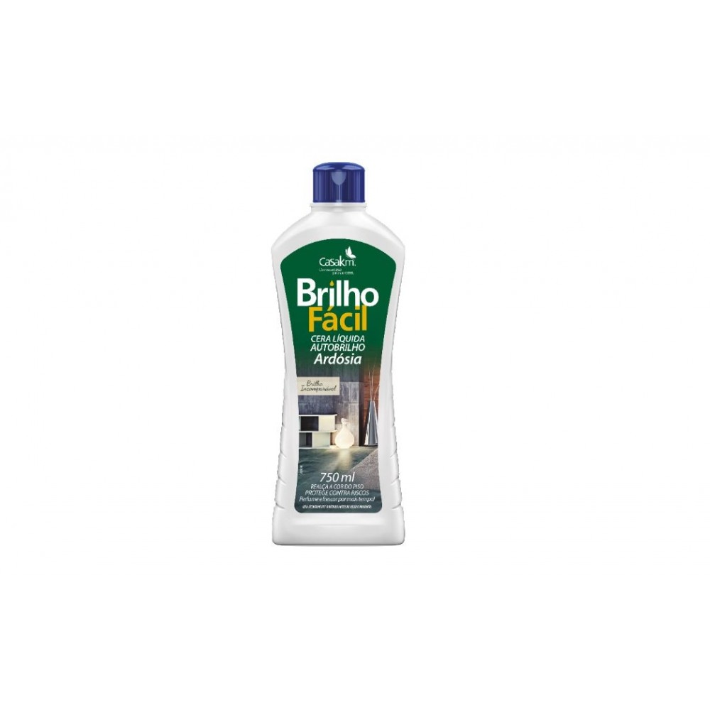 CERA LIQUIDA ARDOSIA 750ML BRILHO FACIL