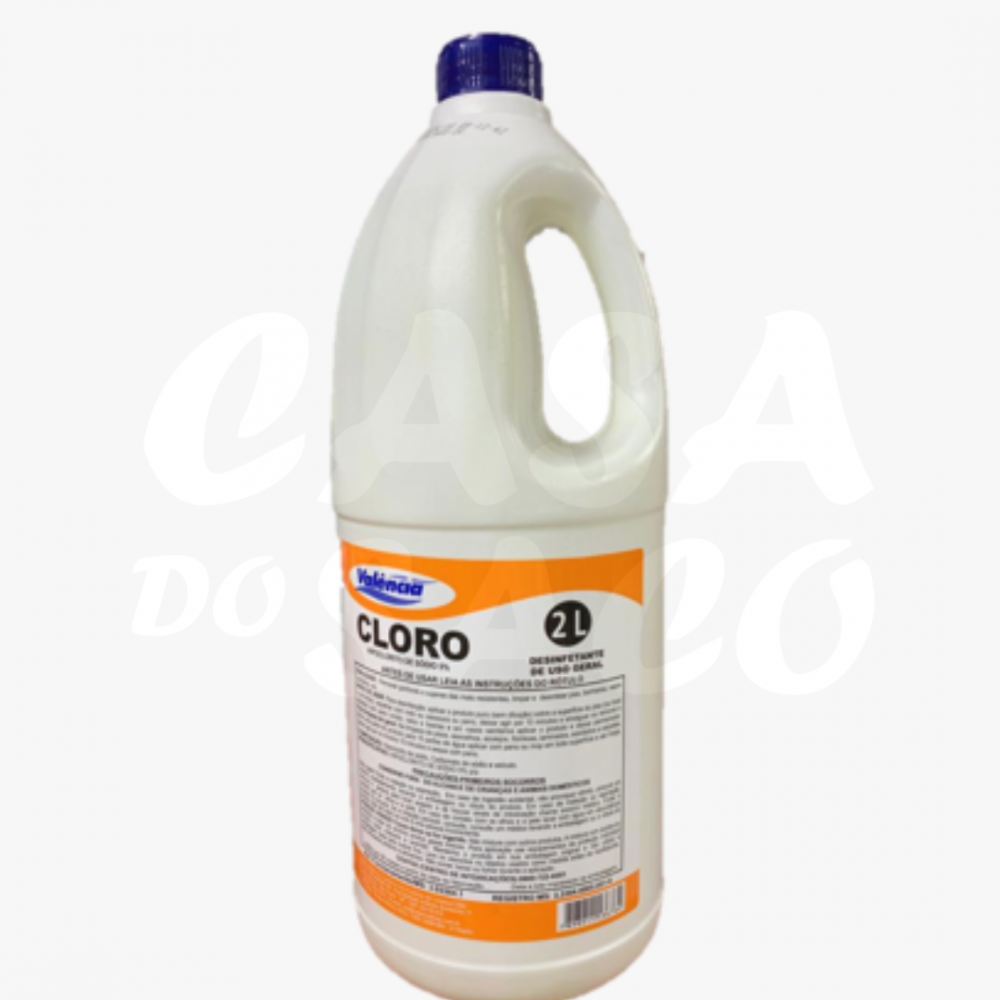 CLORO LIQUIDO 5% 2L VALENCIA