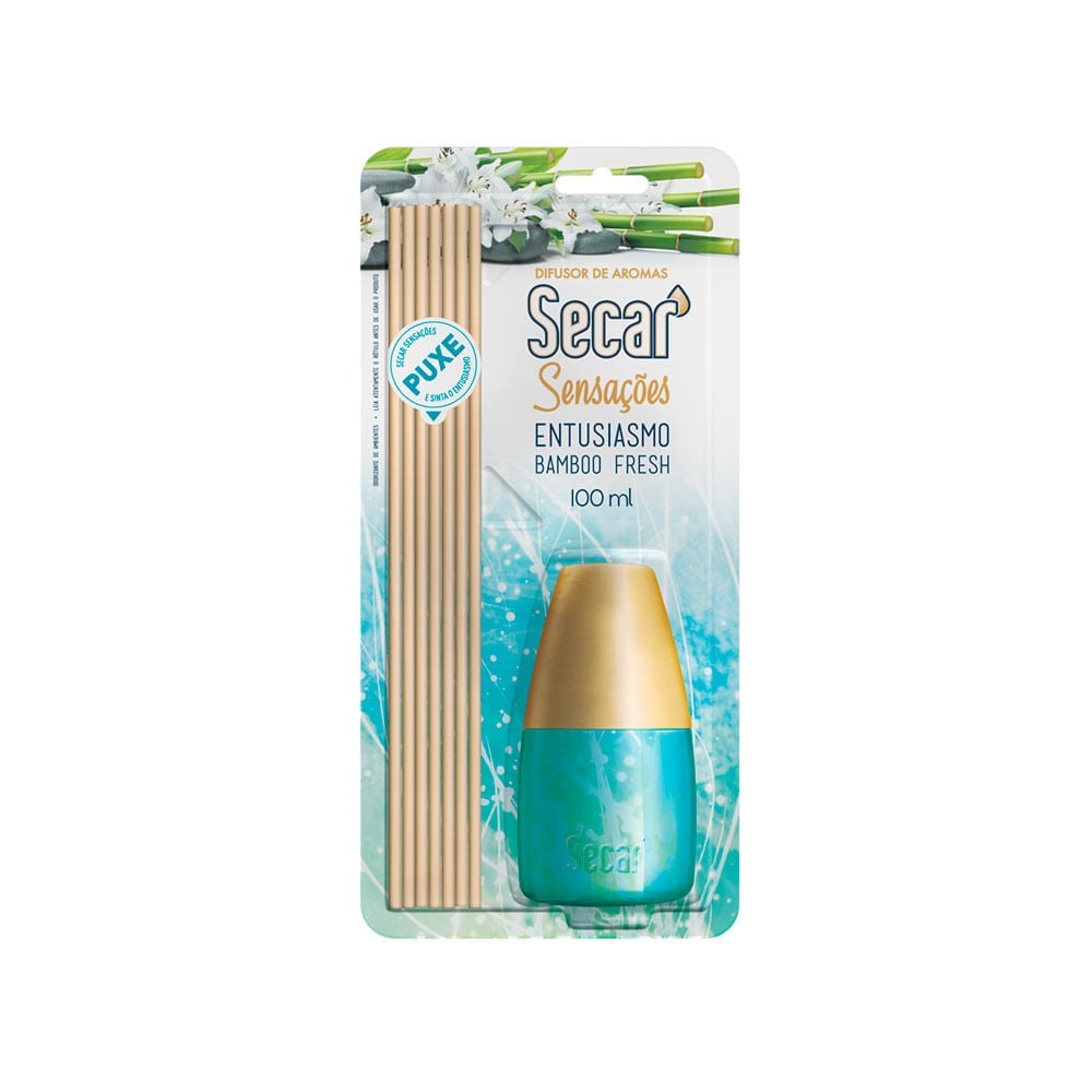DIFUSOR AMBIENTE BAMBOO 100ML SECAR