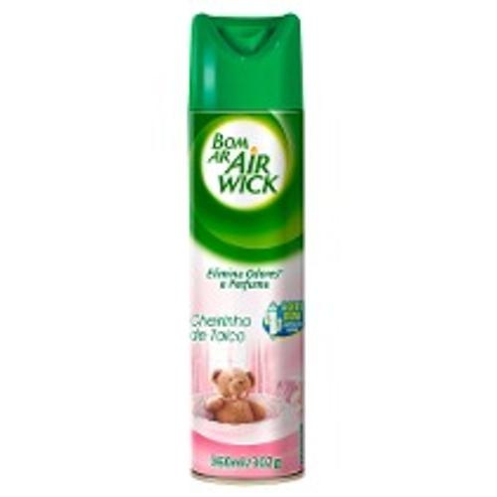 DESODORIZANTE AEROSOL TALCO 360ML BOM AR