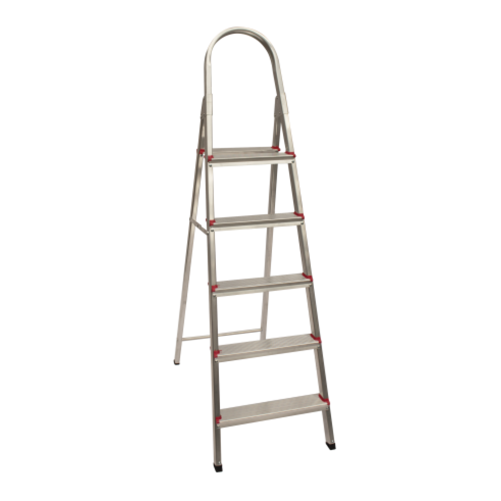 ESCADA ALUMINIO 05 DEGRAUS ART FACTORY