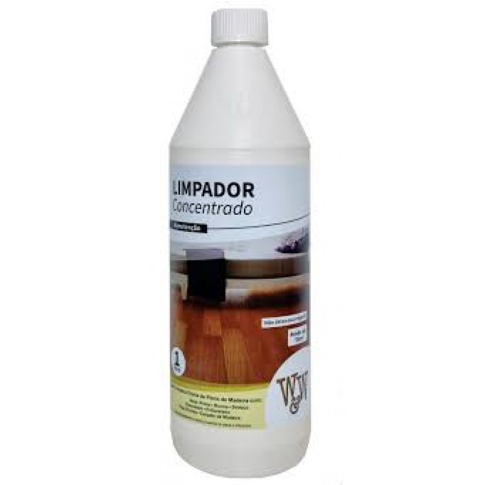 LIMPADOR CONCENTRADO PARA PISOS DE MADEIRAS 1L W&W