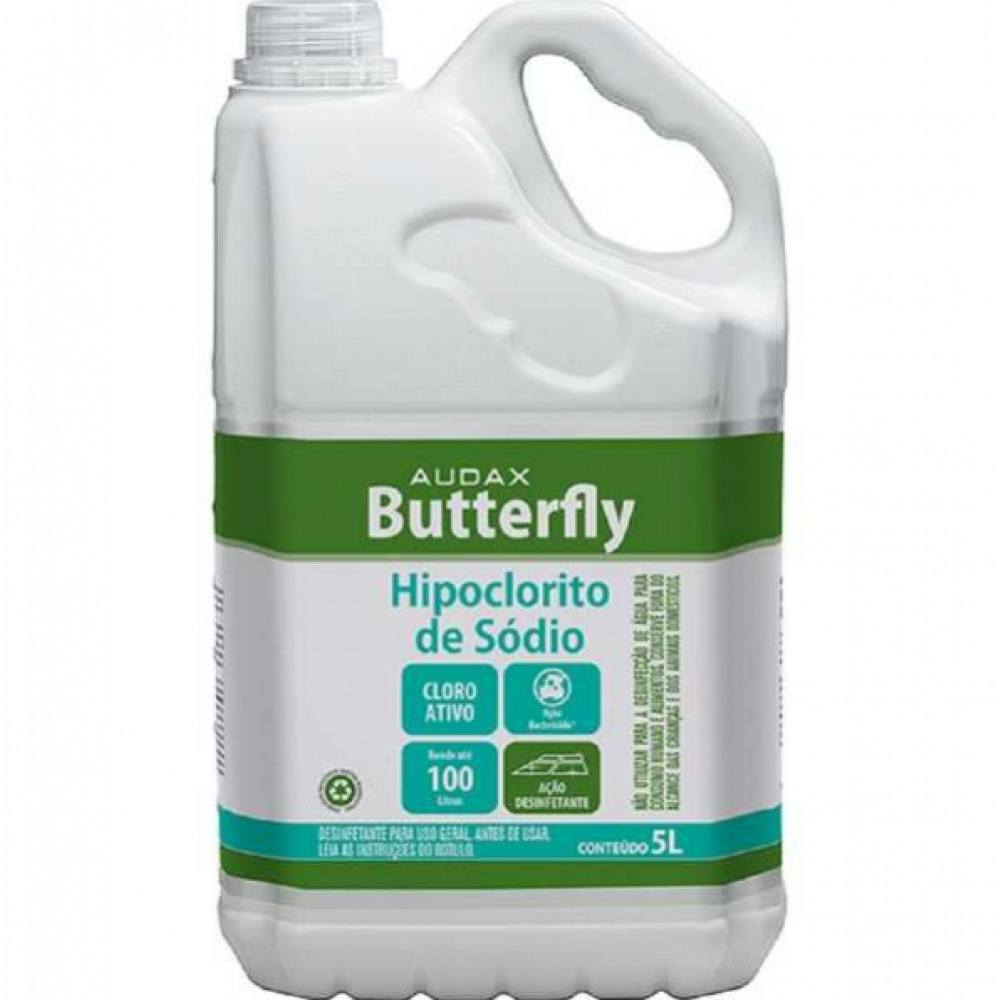 HIPOCLORITO DE SODIO 5L BUTTERFLY