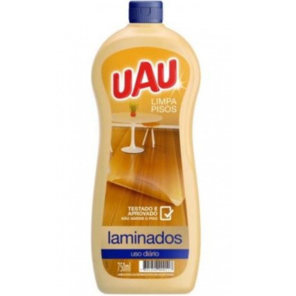 LIMPA PISO LAMINADOS 750ML UAU