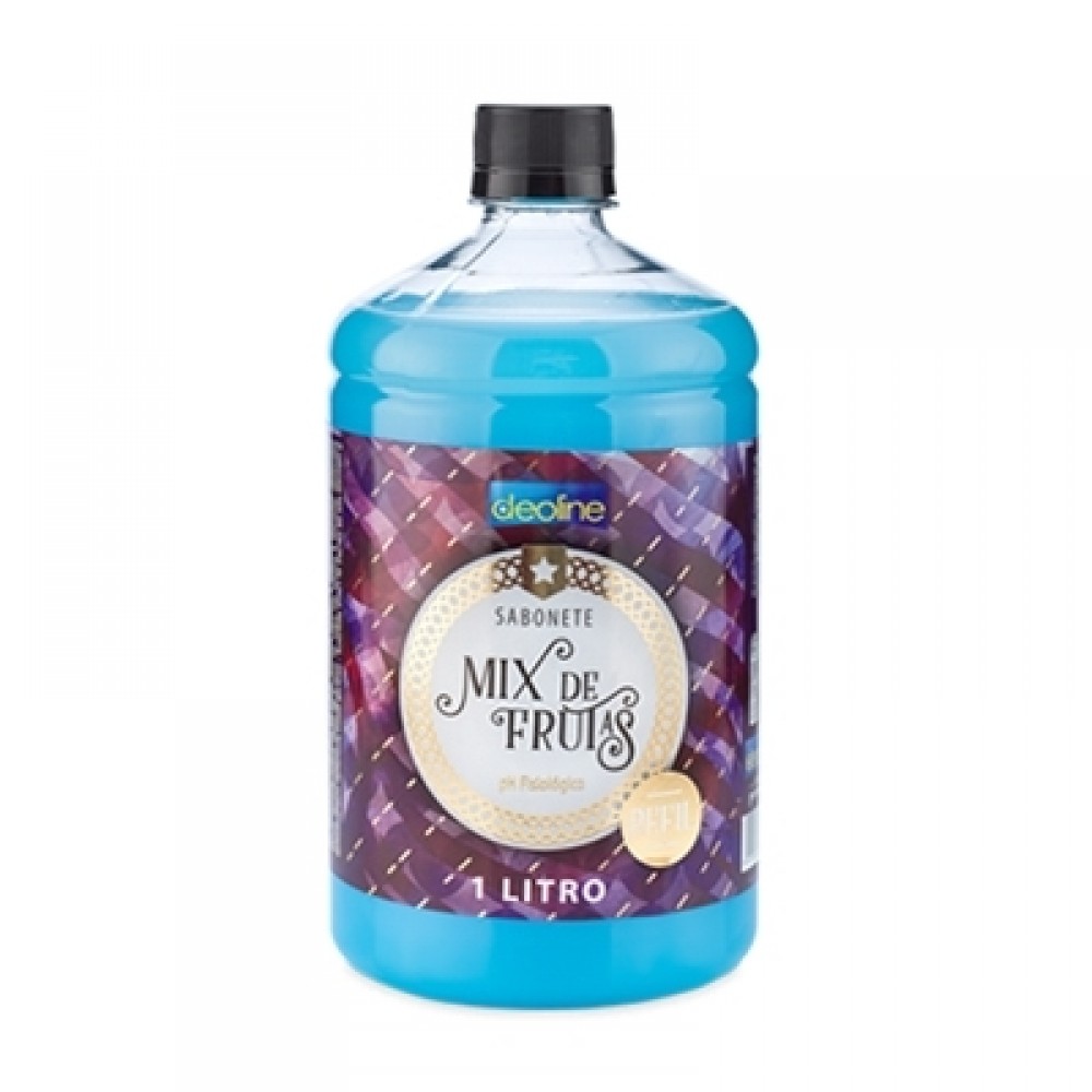 SABONETE LIQUIDO MIX DE FRUTAS DEOLINE 1L PREMISSE