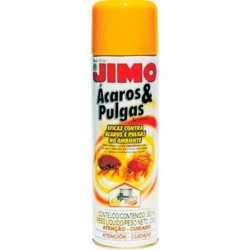 INSETICIDA ACAROS E PULGAS AEROSOL 300ML JIMO