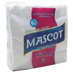 GUARDANAPO FOLHA DUPLA 32,5 X 33CM MASCOT