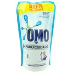 LAVA ROUPAS LIQUIDO PURO CUIDADO SACHE 900ML OMO