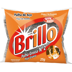 PALHA DE AÇO N02 BRILLO