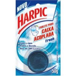 PEDRA SANITARIA P/ CAIXA ACOPLADA FRESH 50G C/2 HARPIC