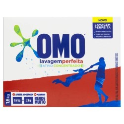 SABAO EM PO LAVAGEM PERFEITA 1,6KG OMO