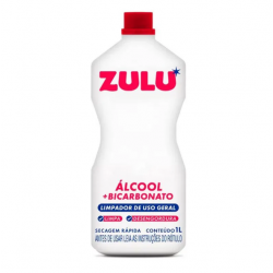 ALCOOL LIQUIDO C/ BICARBONATO 1L ZULU