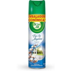 DESODORIZANTE AEROSOL FLOR DE ALGODAO 360ML BOM AR