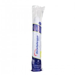 COPO DESCARTAVEL BRANCO 200ML CRISTALCOPO C/100