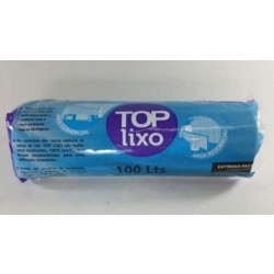 SACO LIXO AZUL 100L PACK LIXO TOP C/15