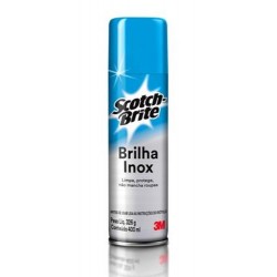 BRILHA INOX AEROSOL 400ML SCOTCH BRITE 3M