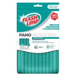 PANO MICROFIBRA MOVEIS 40 X 40CM FLASHLIMP