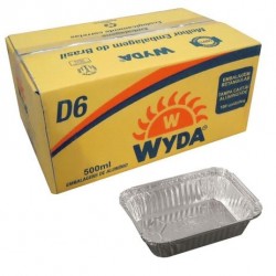 EMBALAGEM ALUMINIO 500ML WYDA C/100 REF.D6