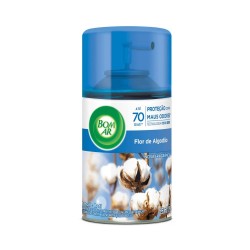 REFIL DESODORIZANTE FRESHMATIC FLOR DE ALGODAO 250ML BOM AR