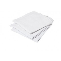 PANO DE PRATO C/ BAINHA LISO S/ ESTAMPA FLANELADO 42 X 65 CM