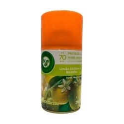 REFIL DESODORIZANTE FRESHMATIC CITRUS - LIMAO SICILIANO E BAUNILHA 250ML BOM AR