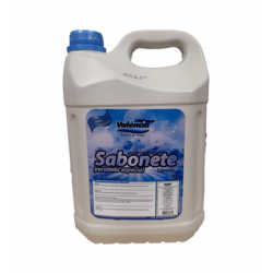 SABONETE LIQUIDO PEROLADO BRANCO 5L VALENCIA