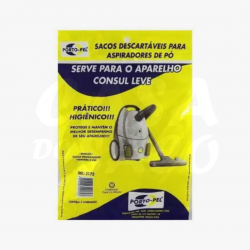 SACO ASPIRADOR MODELO LEVE PORTOPEL C/03 REF.2172