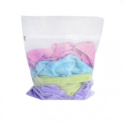 SACO LAVAR ROUPAS C/ ZIPER GRANDE SECALUX REF.391040