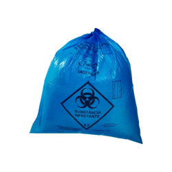 SACO LIXO HAMPER AZUL 110L C/50